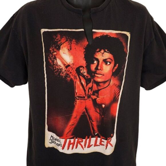 Michael Jackson Thriller T Shirt Mens Size XL Halloween Horror King Of Pop - Picture 1 of 7
